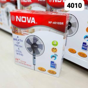 پنکه ایستاده نوا مدل NF-4010SR با ریموت و ۵ پره