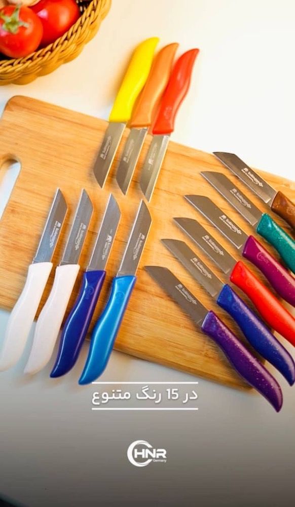چاقوهای میوه خوری تیغه بلند آلمانی مارک HNR