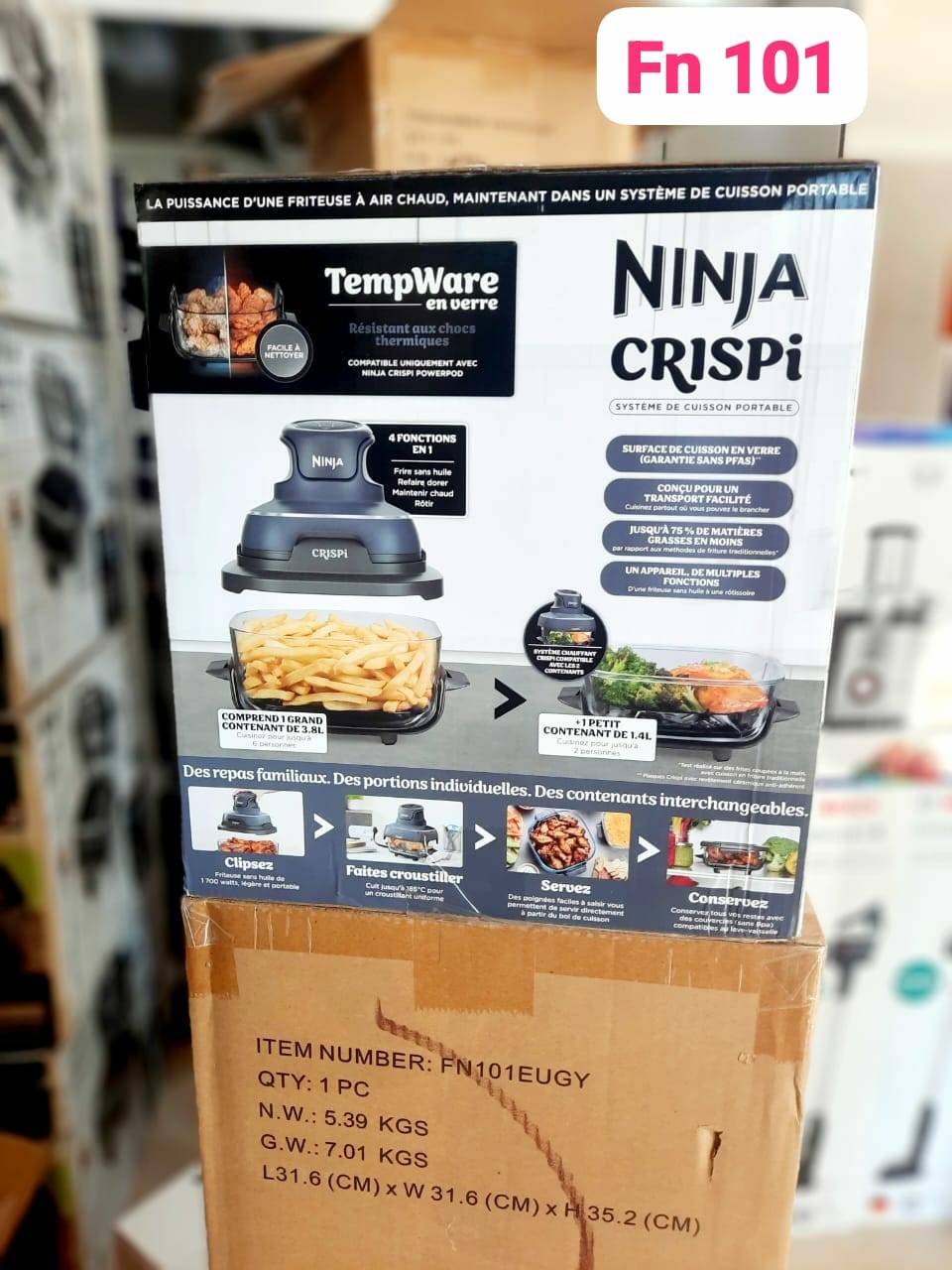سرخ کن هواپز نینجا مدل Ninja FN101GYتوان1500