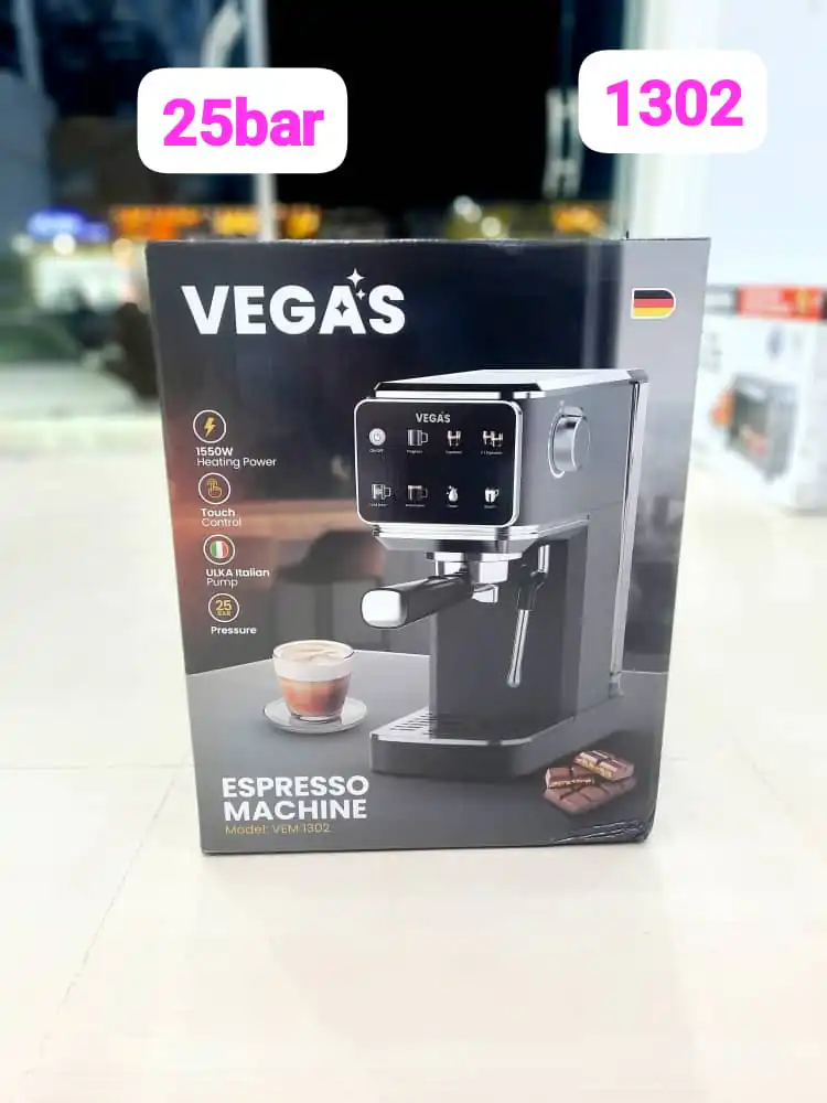 اسپرسو ساز ۲۵ بار وگاس آلمان مدل ۱۳۰۲ – Vegas Germany