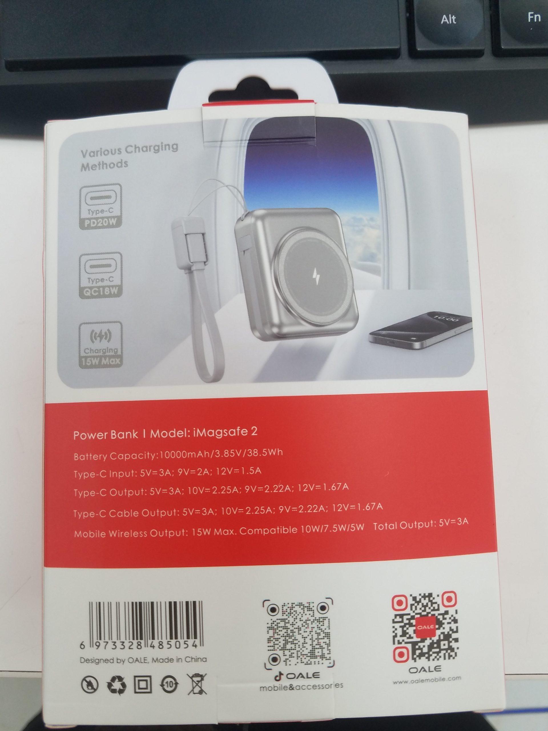 پاوربانک oale U 30000