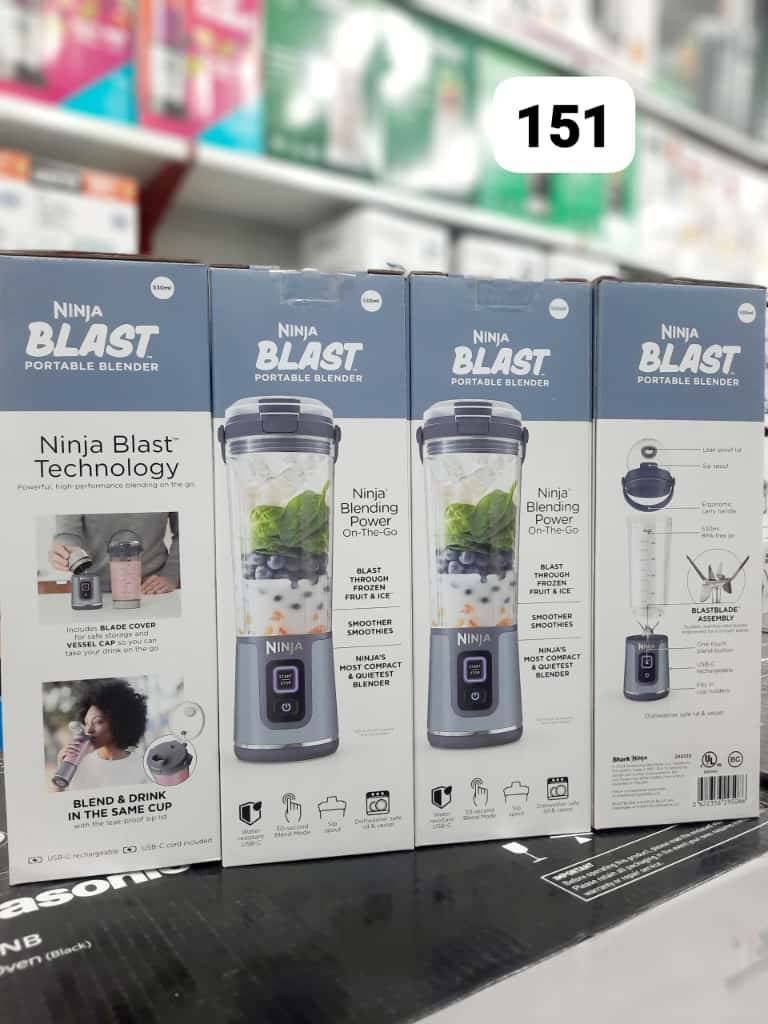 مخلوط کن شارژی نینجا مدل BC151 تک درب ظرفیت0.5
